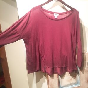 Long sleeve blouse
